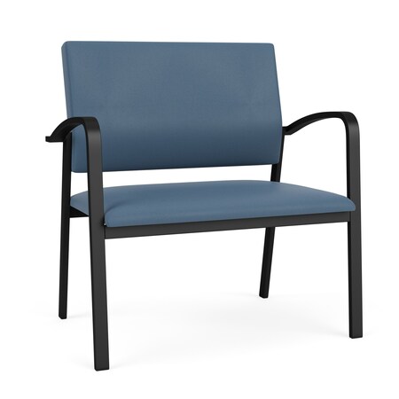 Lesro Newport Bariatric Chair Metal Frame, Black, MD Titan Upholstery NP1401